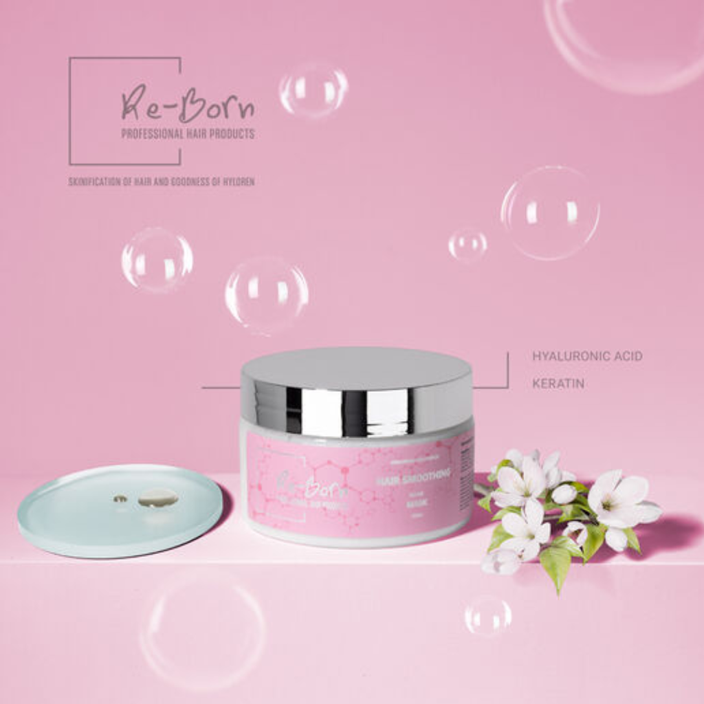 Re-Born HairsolutionSmoothing Repair Mask 250ml-Re-Born Hairsolution-Kauneustori