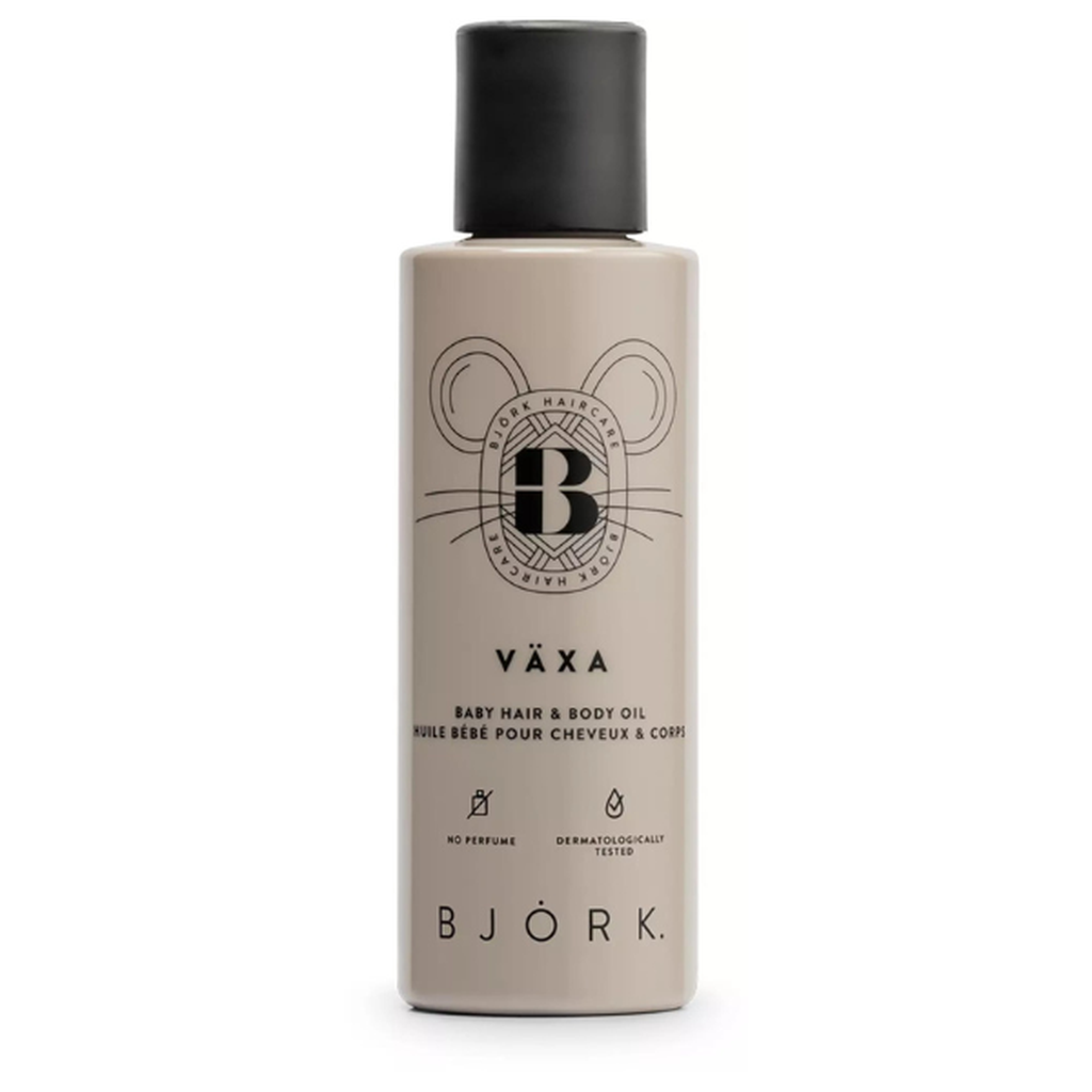 Björk VÄXA Baby Hair & Body Oil, 125 ml-Björk-Kauneustori
