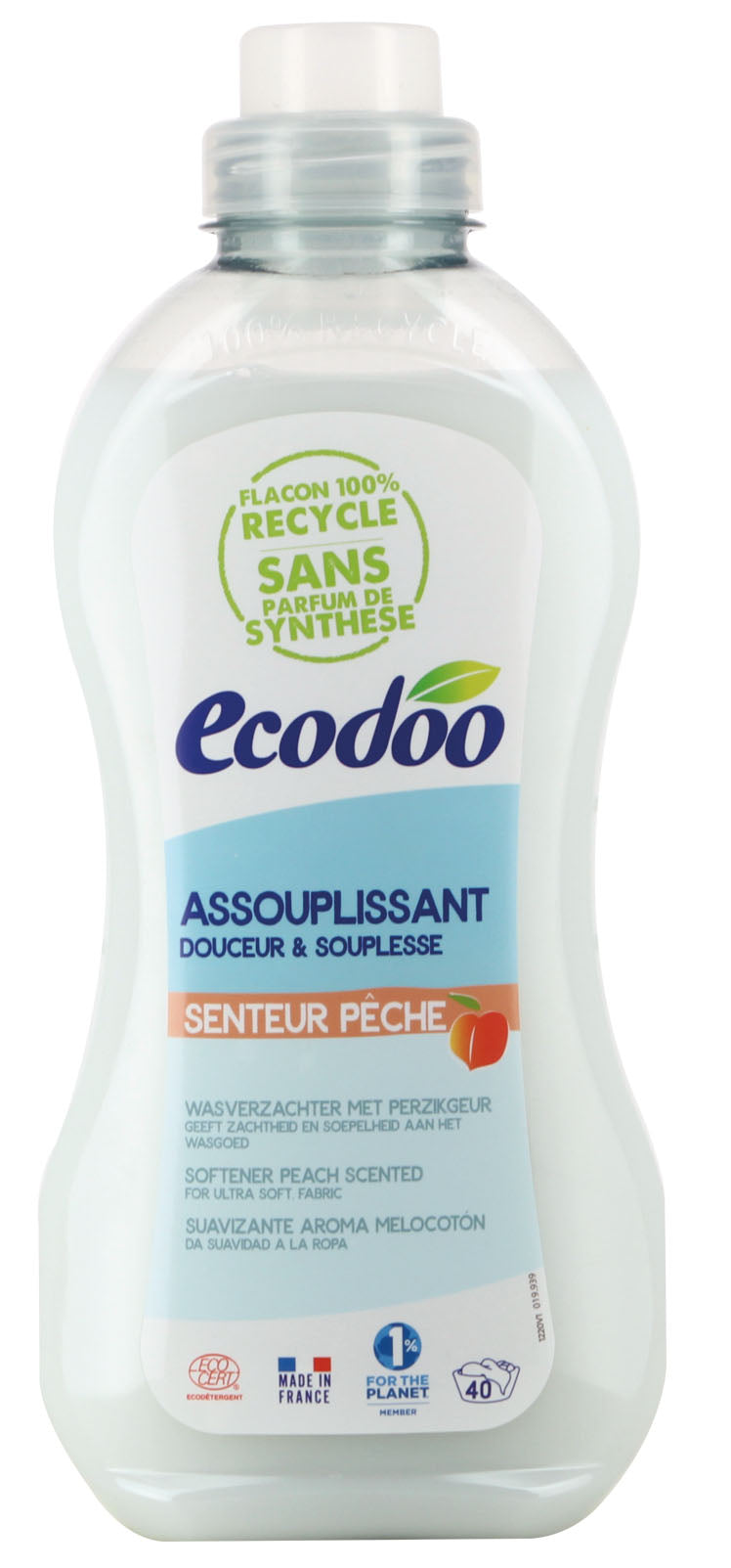 Ecodoo huuhteluaine Persikka, 1 l