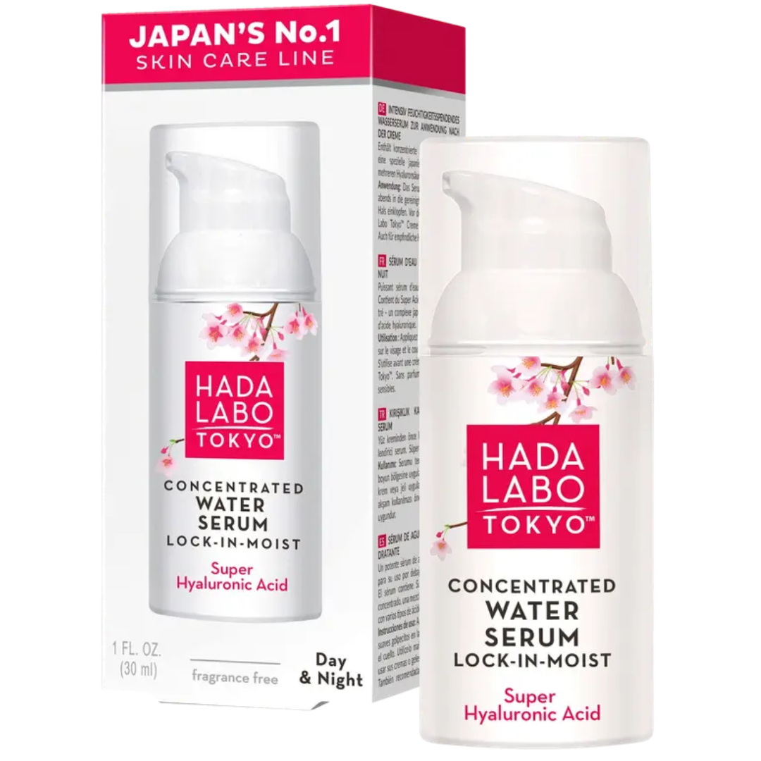 HADA LABO TOKYO Concentrated Water Serum Lock-in-Moist seerumi 30ml