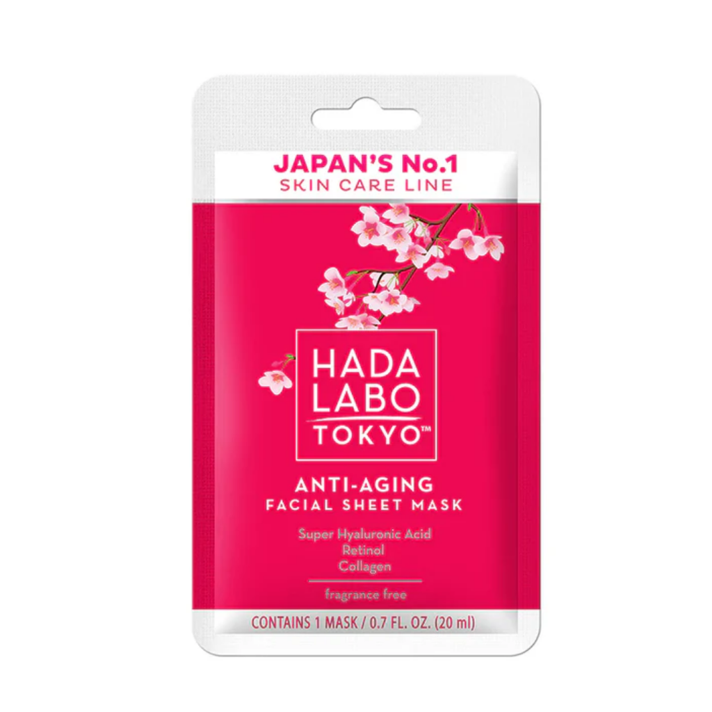 Hada Labo Anti-Aging Facial Sheet Mask - Kangasnaamio 1 kpl-Hada Labo-Kauneustori