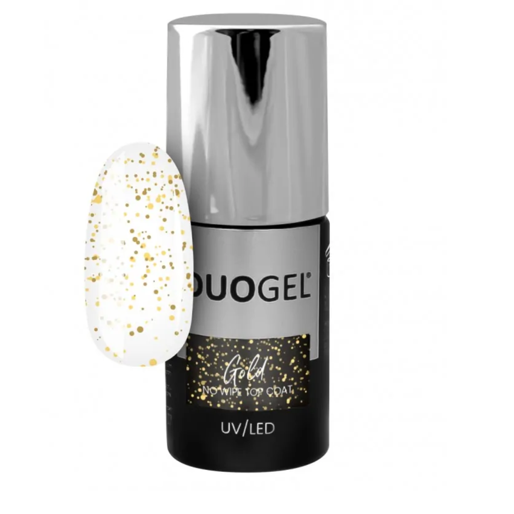 DUOGEL Top Coat Gold No Wipe - 6 ml-Duogel-Kauneustori