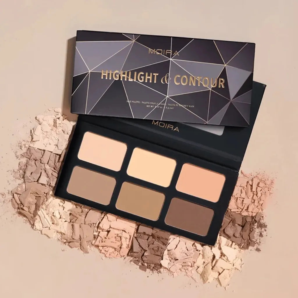 MOIRA Highlight & Contour Palette-MOIRA-Kauneustori