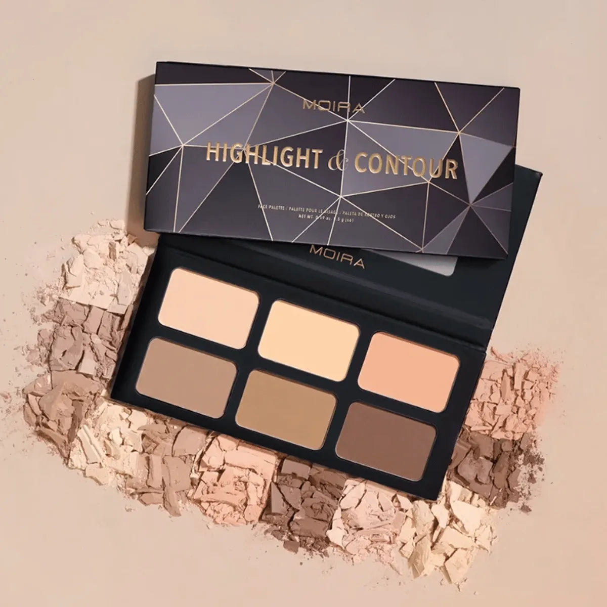 MOIRA Highlight & Contour Palette