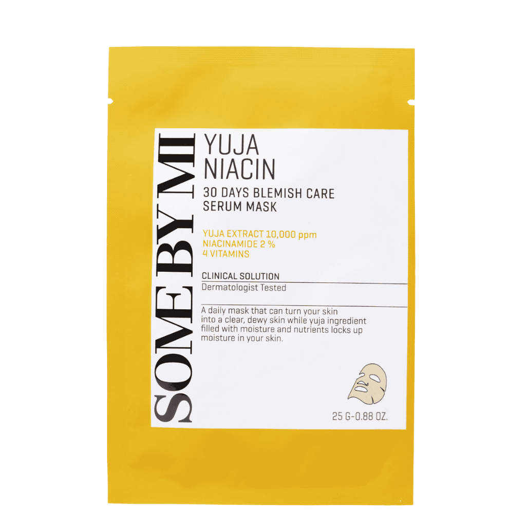 Some By Mi Yuja Niacin Blemish Serum Mask-Some By Mi-Kauneustori