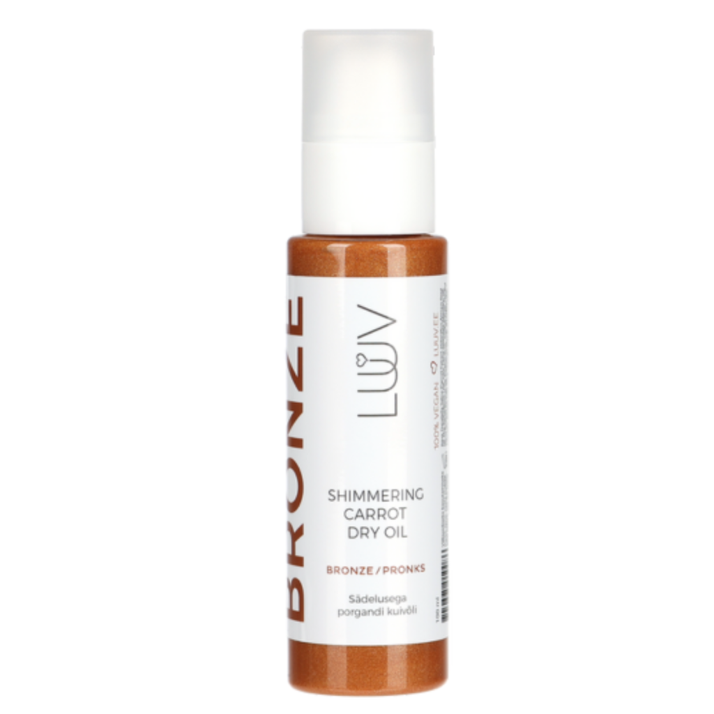 LUUV Bronze Shimmering Dry Oil-kuivaöljy 100 ml-Luuv-Kauneustori