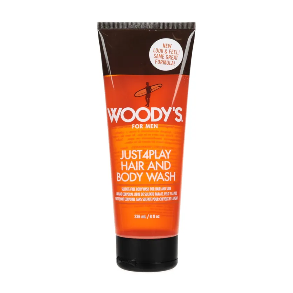 Woody's Just4Play Hair And Body Shampoo 236 ml-Woodys-Kauneustori