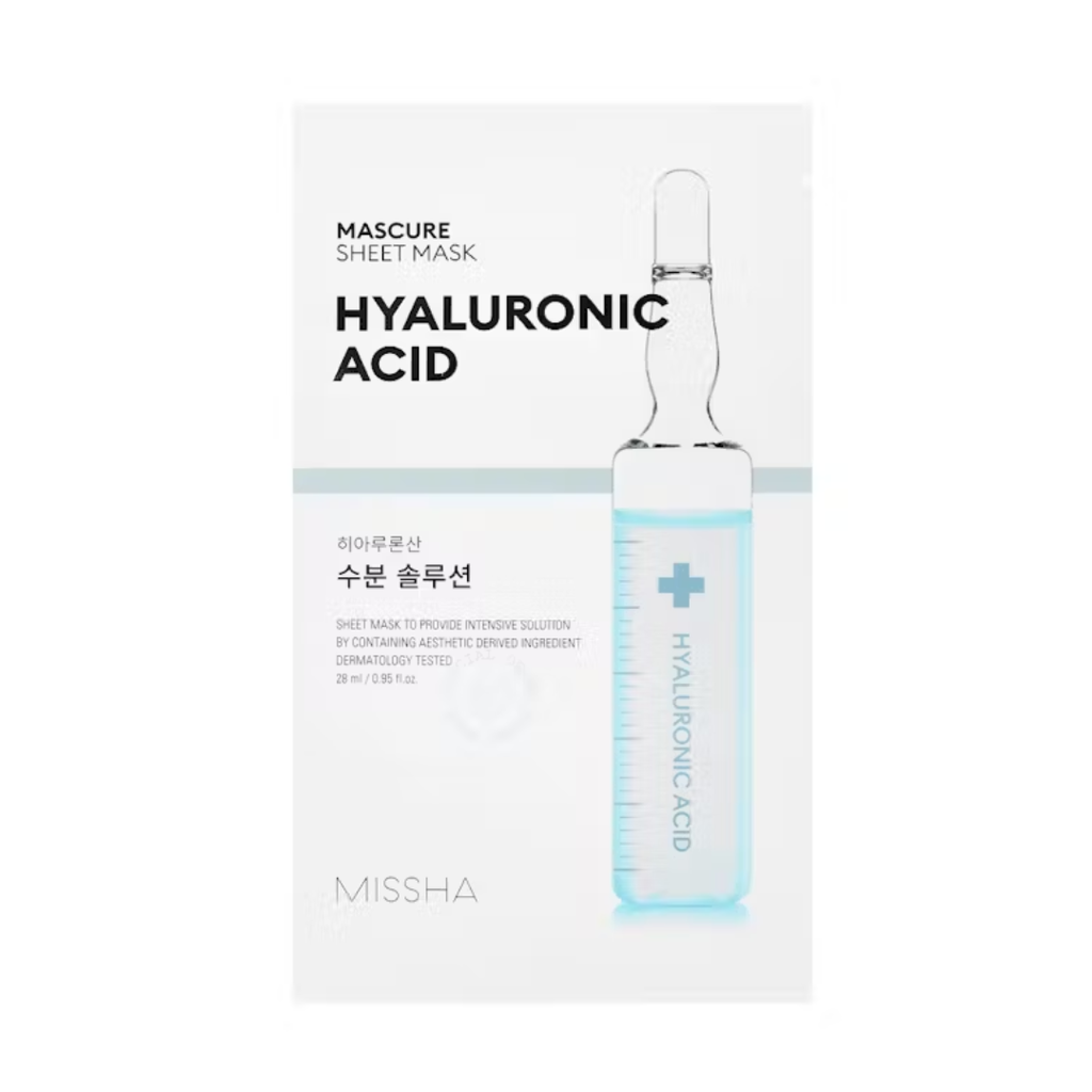 MISSHA Mascure Hydro Hyaluronic Sheet Mask-MISSHA-Kauneustori