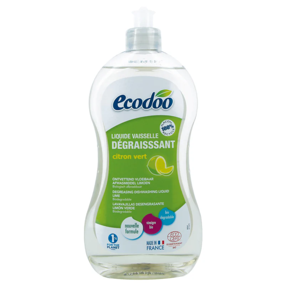 Ecodoo astianpesuaine rasvaa vastaan, lime 500 ml-Ecodoo-Kauneustori