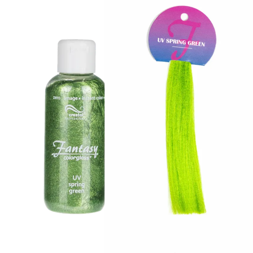 Crestol Fantasy Color suoraväri 125 ml – Spring Green (kirkas vihreä) - Suoravärit - Crestol - Nicca.fi