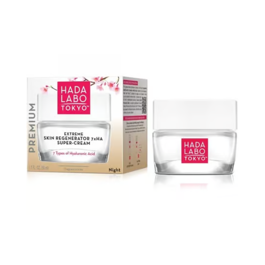 Hada Labo Tokyo Premium Night Cream 50 ml (uudistava yövoide, hyaluronihappo)-HADA LABO TOKYO-Kauneustori
