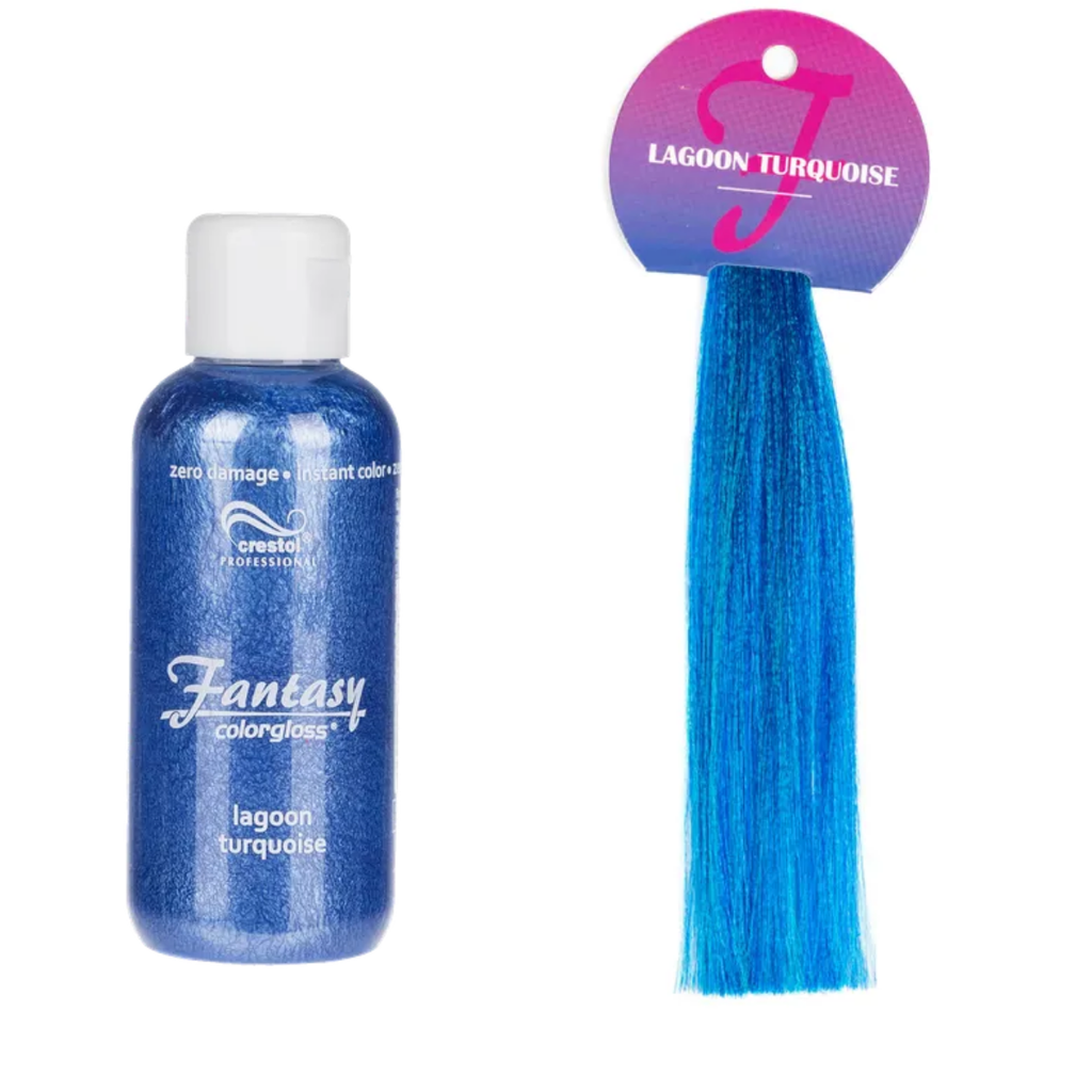 Crestol Fantasy Color suoraväri 125 ml – Lagoon Turquoise (turkoosi) - Suoravärit - Crestol - Nicca.fi