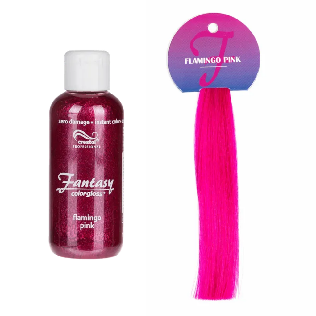 Crestol Fantasy Color suoraväri 125 ml – Flamingo Pink (kirkas pinkki) - Suoravärit - Crestol - Nicca.fi
