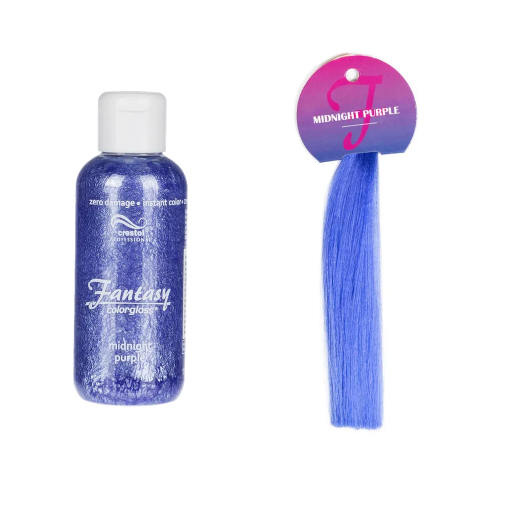 Crestol Fantasy Color suoraväri 125 ml – Midnight Purple (tumma violetti) - Suoravärit - Crestol - Nicca.fi