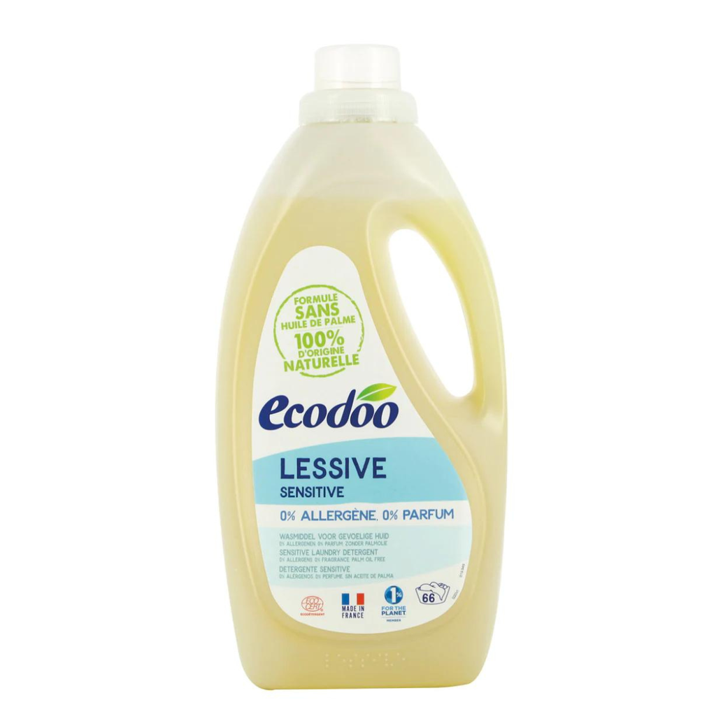 Ecodoo hajusteeton pyykinpesuaine Sensitive, 2 l-Ecodoo-Kauneustori