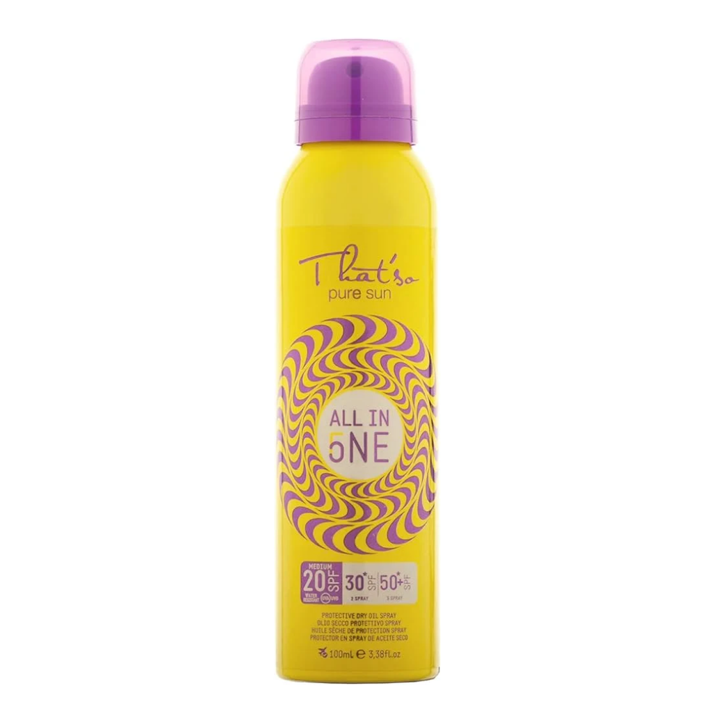 That'so All-In-One Aurinkosuojaöljy SPF 20–50+-That'so-Kauneustori