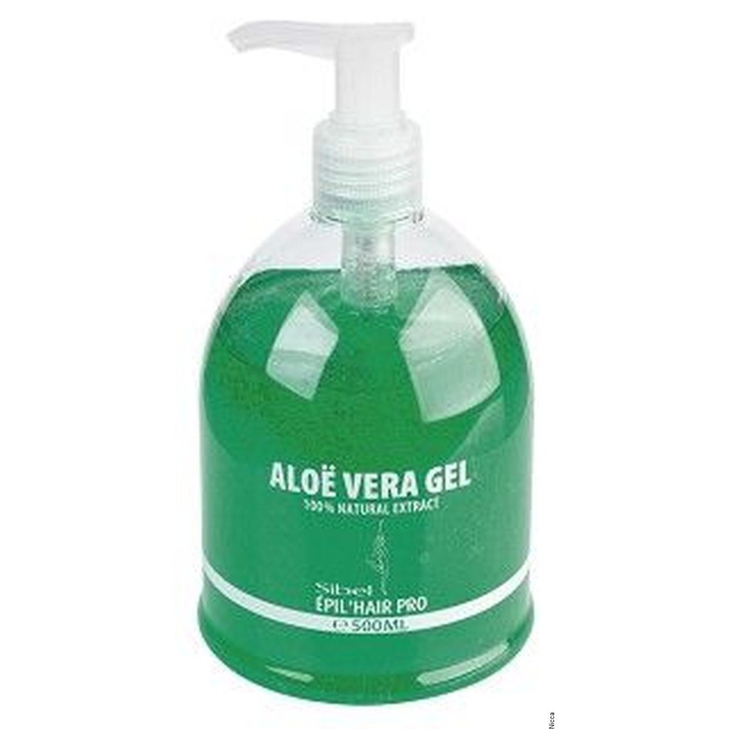 Aloe Vera Gel, 500 ml-Sibel-Kauneustori