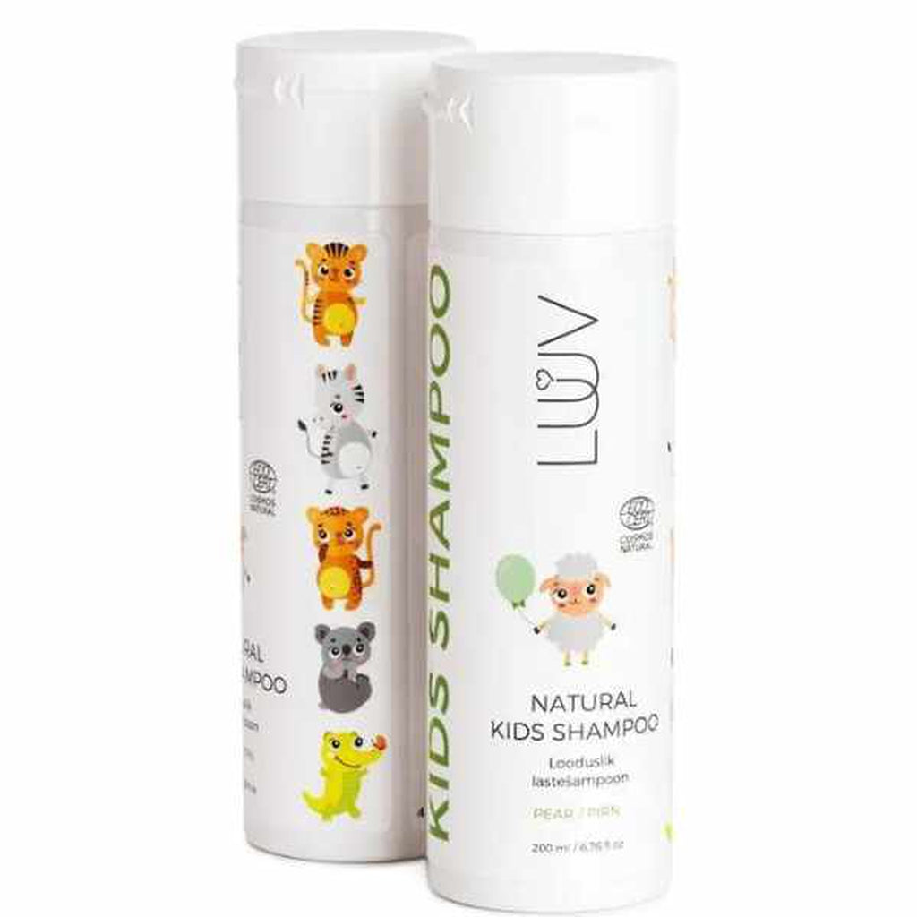 LUUV Kids Pear Natural Shampoo 200 ml-Luuv-Kauneustori