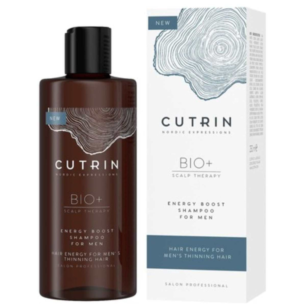 CUTRIN BIO+ Energy Boost Shampoo For Men 250 ml-Cutrin-Kauneustori