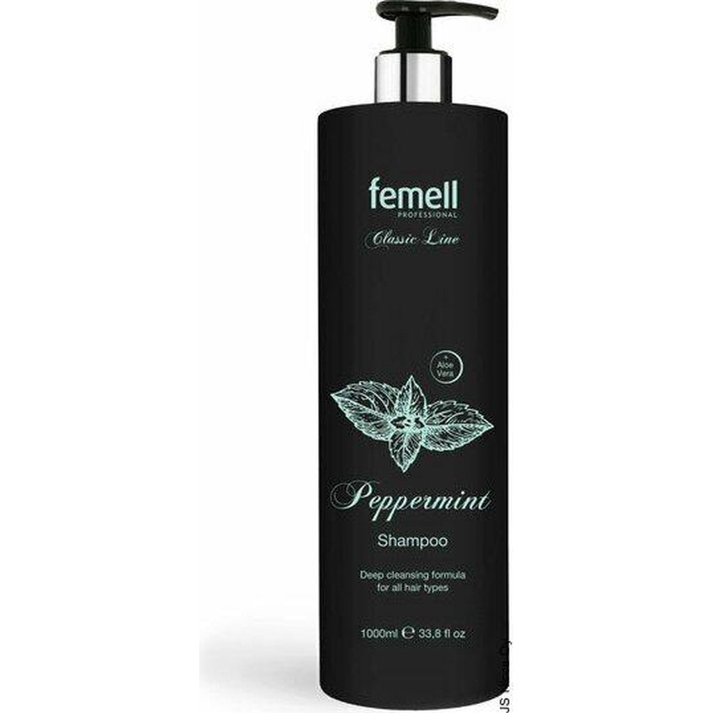 Peppermint Syväpuhdistava Shampoo, 1000 ml-Femell-Kauneustori