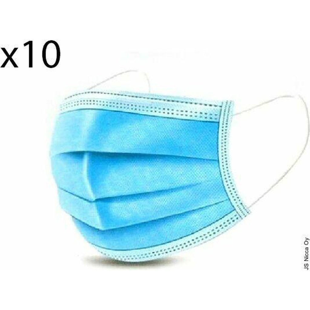 Kertakäyttöinen Kasvomaski 10 kpl-Kauneustori-Kauneustori